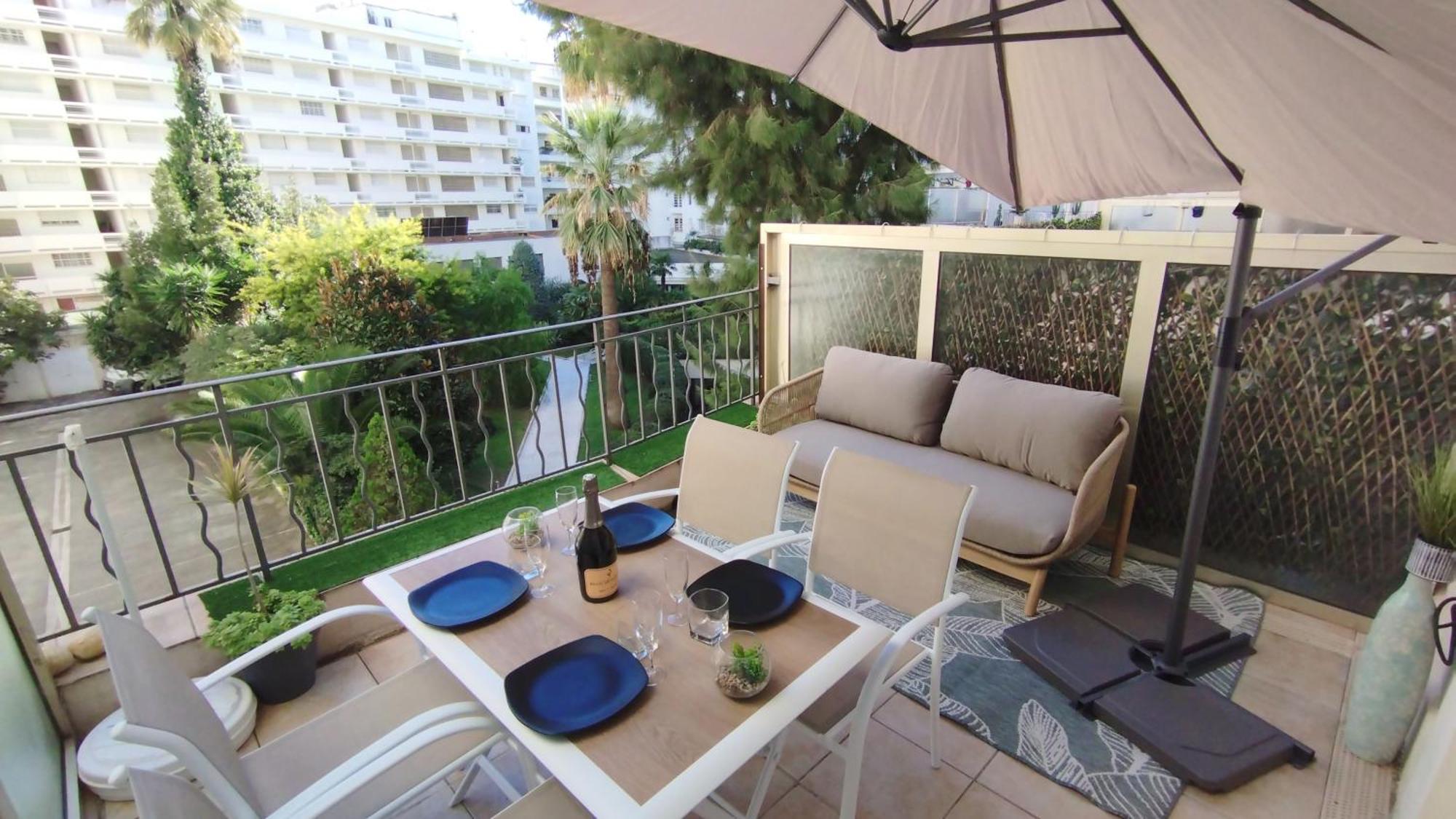 Mythique Miramar Cannes Croisette Terrasse Clim Parking Wifi Exterior foto